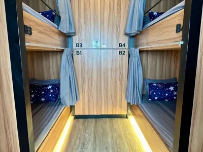 Bett im Schlafsaal mit 4 Betten — Niece Hostel Phuket - Bangtao Beach